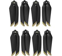 hJNGdU Low Noise 7238F Quick Release Propellers Compatible With Air 2s Air 2 Compatible Drone Accessories 4 Pairs Replaceable Props(4PAIRS GOLDEN)