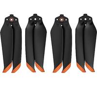 hJNGdU Low Noise 7238F Quick Release Propellers Compatible With Air 2s Air 2 Compatible Drone Accessories 4 Pairs Replaceable Props(2PAIRS ORANGE)