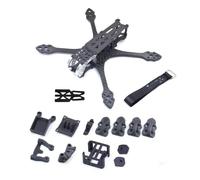 hJNGdU Mark5 HD 225mm Carbon Fiber Frame Compatible With 5inch Analog Digital RC Quadcopter Racing Drone BN220 GPS DIY Parts(O O3 BLACK)