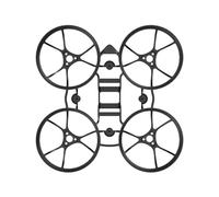 hJNGdU Meteor65 Air Brushless Quadcopter Compatible With BWhoop 65MM Frame 1S Drone(BLACK)