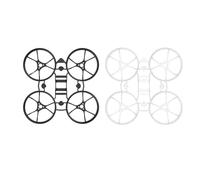 hJNGdU Meteor65 Air Brushless Quadcopter Compatible With BWhoop 65MM Frame 1S Drone(BLACK AND WHITE)