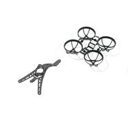 hJNGdU Meteor65 Air Brushless Quadcopter Compatible With BWhoop 65MM Frame 1S Drone(BLACK CANOPY FRAME)