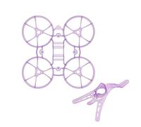 hJNGdU Meteor65 Air Brushless Quadcopter Compatible With BWhoop 65MM Frame 1S Drone(PURPLE CANOPY FRAME)