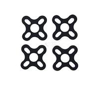 hJNGdU Motor Soft Mount Pad Spacer Damper Anti-vibration Absorber Compatible With Racing RC Drone Compatible With 13 14 15 Series Motor 4 20PCS Set(20PCS BLACK)