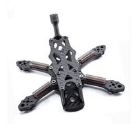 hJNGdU NI 3inch 150mm 150 4inch 195mm 195 Carbon Fiber Frame Kit With 4mm Thickness Arms Compatible With Racing Drone Quadcopter(3INCH 150MM FRAME)