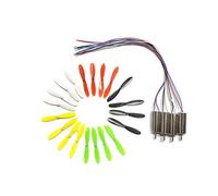 hJNGdU NI RC Drone V9 4D-V9 KY906 55mm Compatible With 4D-V9 KY906 Quadcopter Parts Motors Engines(A)