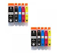 hJNGdU North America Compatible T410XL 410XL 410 Ink Cartridge Compatible with XP-630 XP-635 XP-7100 XP-830 XP-640 XP-530 XP-540 XP-900(2 SET(10PC))