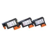 hJNGdU Printhead For 789 DesignJet CH612A CH613A CH614A Compatible With DesignJet L25500 Printer Replacement Print Head(1set 3pcs)