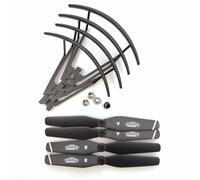 hJNGdU Protective Cover And Propeller Frame Compatible With S167 S166 RC Drone Compatible Spare Parts(A)