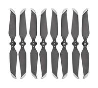 hJNGdU Quick Release Low Noise Props 7238 Compatible With D Air 2S AIR 2 Compatible Paddle Wing Fan Spare Parts Accessories(4PAIR SILVER EDGE)