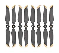 hJNGdU Quick Release Low Noise Props 7238 Compatible With D Air 2S AIR 2 Compatible Paddle Wing Fan Spare Parts Accessories(4PAIR GOLD EDGE)