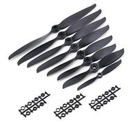 hJNGdU RC Airplane Propellers 10pcs Lot Compatible With 4.5x4.5E 5x5E 6x4E 7x5E 8x6E 9x6E 9x4.7E 10x5E 10x7E 11x7E 12x6E 12x10E 13x8E 14x7E(13X8E)