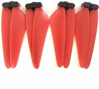 hJNGdU Red Drone Propeller Accessories Compatible With F11 2.5K F11 4K Pro F11S 4K Pro 3km Replaceable Spare Parts(RED)