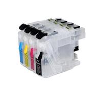 hJNGdU Refillable Ink Cartridge LC663 LC665 LC669 LC673 LC675 LC679 LC699 With Auto Reset Chip Compatible With MFC J2320 J2720(LC675 LC679)