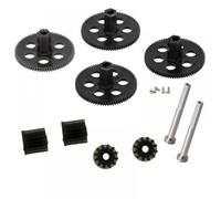 hJNGdU S167 S166 RC Drone Spare Parts Compatible Propellers Protection Frame CSJ S167 GPS Quadcopter Arms Motor Gear Shafts And Screws(GEARS)