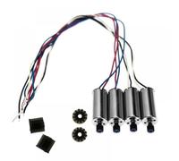 hJNGdU S167 S166 RC Drone Spare Parts Compatible Propellers Protection Frame CSJ S167 GPS Quadcopter Arms Motor Gear Shafts And Screws(4PCS 3.7V MOTOR)