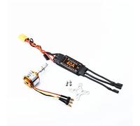 hJNGdU SG90 Brushless Motor A2212 2200KV 1400KV With 40A ESC And 6035 8060 Propeller Compatible With SG90 9G Servo Compatible With RC Fixed Wing And Helicopter(1400KV ESC XT60-1)