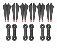 hJNGdU T30 3820s Foldable Carbon Fiber Nylon CW CCW Compatible With D T30 Agriculture Drone Accessories(12PCS WITH CLAMP)