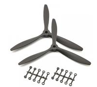 hJNGdU Three Drone Propellers 8060 9060 1060 1170 Efficient Spinner Compatible with RC Airplane Compatible With Various Models Available In 1 2 4PCS Bulk(2PCS 1060)