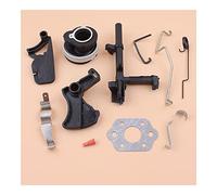 hJNGdU Throttle Trigger Choke Rod Switch Shaft Kit Compatible With S MS180 MS170 018 017 MS 180 170 Chainsaw Replacement Parts