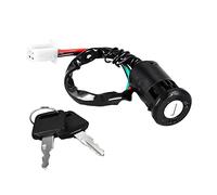 hJNGdU Universal Motorcycle Ignition Switch With Compatible Engine Starter Device Black Motorbike Modified Accessory
