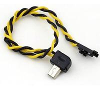 hJNGdU USB 90 Degree Connector AV Video Output Compatible With LS4G Drone Compatible With Hero3 Replaceable 1 Piece(2 PIECES)