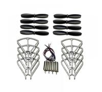 hJNGdU V9 NI Drone RC 4D-V9 Quadcopter Replacement Parts Maple Leaf Guard Motor Engines Compatible Accessories(H)