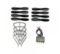 hJNGdU V9 NI Drone RC 4D-V9 Quadcopter Replacement Parts Maple Leaf Guard Motor Engines Compatible Accessories(G)