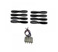 hJNGdU V9 NI Drone RC 4D-V9 Quadcopter Replacement Parts Maple Leaf Guard Motor Engines Compatible Accessories(E)