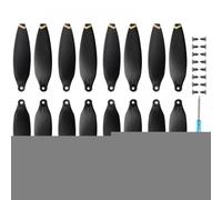 hJNGdU X8 Propellers And Guard Compatible Accessories Compatible with X8 RC Quadcopter Spare Parts(16PCS GOLD)