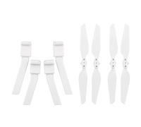 hJNGdU X8 SE CW CCW Propellers Landing Gear Propeller Guard Heightening Stand Protective Quadcopter Accessories Compatible With X8 SE(WHITE-LEG-PROPS)