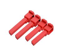 hJNGdU X8 SE Drone Protector With Propeller Landing Gear Legs And Propeller Guard Compatible With Compatible RC Quadcopter Accessories(RED LEG)