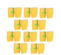 hJNGdU XT30 XT30U MR30 XT60 XT60H MR60 XT60PW XT90 XT90S Connector Plug Compatible With Quadcopter Multicopter 5 Or 10 Pairs(10PAIR AMASS XT90S)