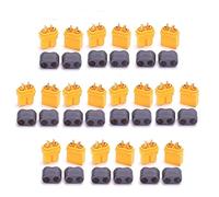 hJNGdU XT30 XT30U MR30 XT60 XT60H MR60 XT60PW XT90 XT90S Connector Plug Compatible With Quadcopter Multicopter 5 Or 10 Pairs(10PAIR AMASS XT60H)