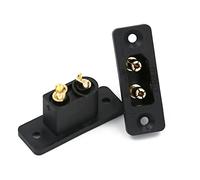 hJNGdU XT90E-M Plated Male Connector Compatible With XT90 RC Aircraft Drone DIY Connecting Parts(5PCS)