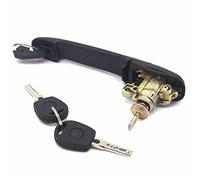 HJNTBW FRONT LEFT RIGHT DOOR HANDLE WITH LOCK BARREL 33MM PIN LENGTH | for Ford, for GALAXY, for VW, for Sharan, for Seat, for ALHAMBRA 6K0837205 6K0837206
