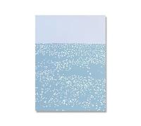 HJOSWVNS Canvas Wall Art Gray Blue Graffiti Wall Art for Living Room Canvas Prints Bathroom Pictures Pictures for Living Room Bedroom Walls Wall Pictures Kitchen Wall Canvas No Frame 30x40cm/1 Pcs