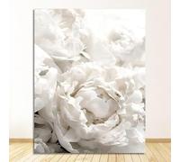HJOSWVNS Canvas Wall Art Minimalist White Print Wall art for Living Room Bathroom Pictures Kitchen Wall Art Pictures for Living Room Canvas Prints Photo Canvas Wall Painting No Frame 40x60cm/1 Pcs