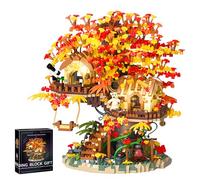 HJPLPXH Cherry Blossom Bonsai Tree House Building Blocks Set Plants Flowers Treehouse Architecture Micro Mini Block Kits Gift Age 6+ for Adults and Kids(2725 Pieces)