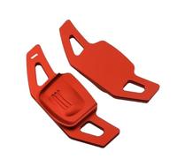 HJTEDHE Car Steering Wheel Shift Paddle Blade Shifter Extension for Tiguan MK2 Car Paddle Shifter Extension Cover(Red)