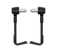 HJTEDHE Motorcycle Brake Clutch 22mm/0.87" Universal Adjustable Motorcycle Handguards, Windshield Protector, Modified Gearshift Gearguard(Black)