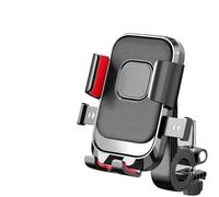 HJTEDHE Motorcycle Phone Holder Motorcycle Phone Mount, Bike Mobile Holder, Handlebar Rearview Mirror Clip For Bicycle Scooter Fits 4.7-7" Cell Phones(Red a)