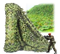 HJtRTDF camouflage netting， Net,2x3m,2x4m,2x5m,2x6m,2x8m,2x10m,3x3m,3x4m,3x5m,3x6m,3x8m,3x10m,4x4m,4x5m,4x6m,4x8m,5x10m,6x10m,7x10m(6x10m/19.7x32.8ft)