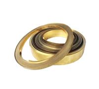 HJtRTDF copper foil， Brass Shim Stock Assortment Metal Shims StripFor Home Improvement DIY Projects Sheet Foil Plate(0.3x20x2000mm 1pc)