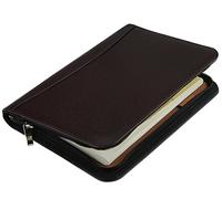 HJtRTDF Wallet， in A5 Memo Diaries Calculator Built-in Card Slot Manager Executive Compact Folder Wallet Zip Lock,Notebook