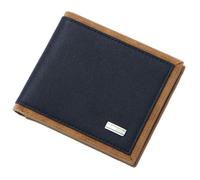 HJtRTDF Wallet， with Blocking,Casual Two-fold Men's Short Horizontal Creative Thin(Blu)