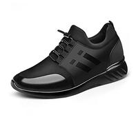 HJUGHPN Formal Shoes For Men Men's Leather Loafers Men's Shoes Arrival Leather Style Male Shoes(Schwarz,12)