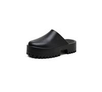 HJUGHPN Womens Slippers Women Sandals Summer Platform Slippers Ladies Heels Women Wedges Slides Beach Female Sabot(Schwarz,5.5 UK)