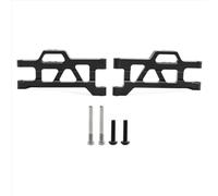 hjuink Compatible With TRAXXAS For MINI For MAXX MONSTER TRUCK RC Car Upgrade Accessories Aluminum Alloy Front Down For Swing Arms Kit RC Accessories(Black)