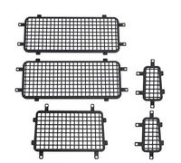 hjuink RC Cars Crawler Parts Compatible With TRX-4M For Bronco For Defender 1/18 RC Car Shell Body Decoration Parts Metal Side Rear Window Mesh Protective Mesh